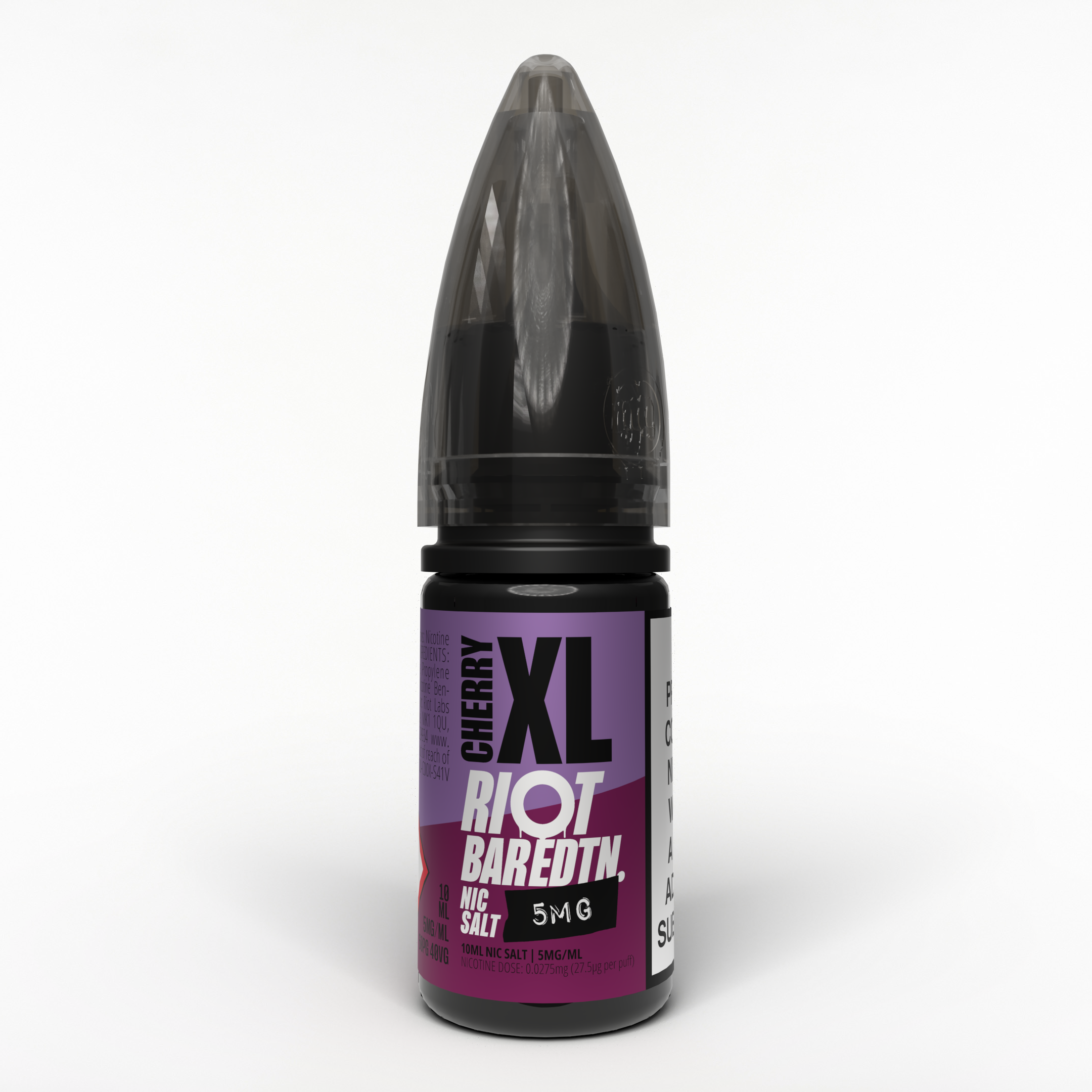 Riot BAR EDTN - Cherry XL - Nic Salt E-Liquid – 10ml